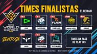 Qualified Teams for finals (Image via Garena)